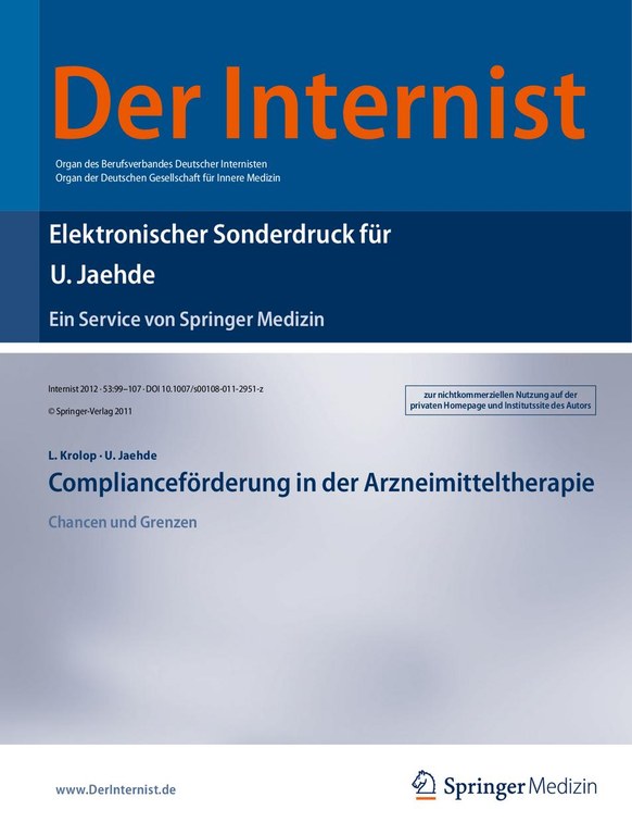 Complianceförderung in der Arzneimitteltherapie.pdf Complianceförderung in der Arzneimitteltherapie.pdf