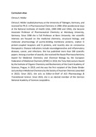 CV Christa Müller (short) EN