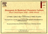 Most Citer Paper 2006 - 2009 Award